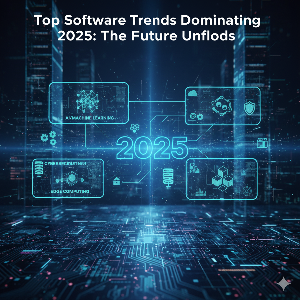 Top Software Trends Dominating 2025: The Future Unfolds Top Software Trends Dominating 2025 The Future Unfolds.